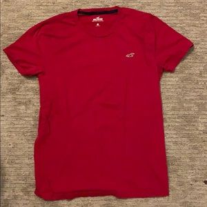 Red Hollister kids T-shirt